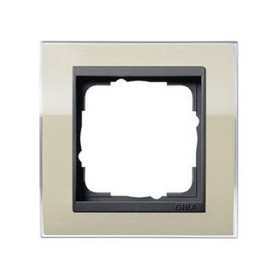 Gira EV CL Песочный/антрацит Рамка 1-ая (G211778)