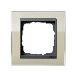 Gira EV CL Песочный/антрацит Рамка 1-ая (G211778)