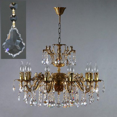 

Люстра Ambiente 2118/10 AB Leaf crystal, 2118/10 AB Leaf crystal