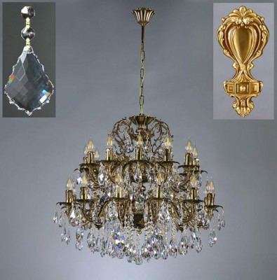 

Люстра Ambiente 2118/12+12 AB New Leaf, 2118/12+12 AB New Leaf