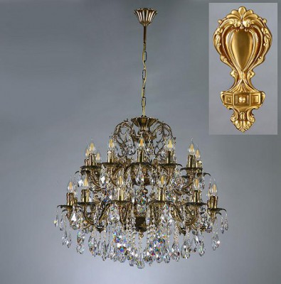 

Люстра Ambiente 2118/12+12 AB Tear Drop, 2118/12+12 AB Tear Drop