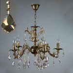 Люстра Ambiente 2118/5 PB Honey Leaf