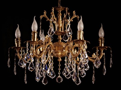 

Люстра Ambiente 2118/6 AB Leaf crystal, 2118/6 AB Leaf crystal