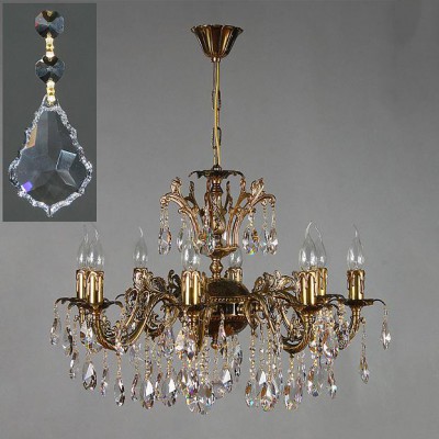 

Люстра Ambiente 2118/8 PB Leaf crystal, 2118/8 PB Leaf crystal