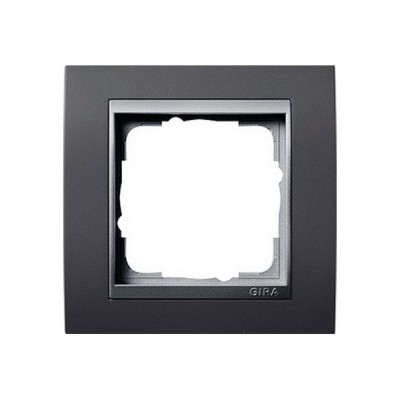 Gira EV Антрацит/алюминий Рамка 1-ая (G21181)