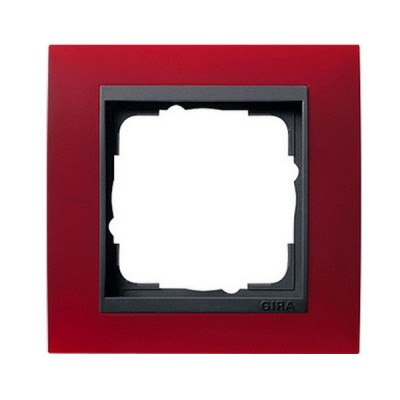Gira EV Матово-красный/антрацит Рамка 1-ая (G21188)