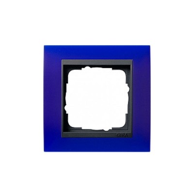 Gira EV Матово-синий/антрацит Рамка 1-ая (G21189)