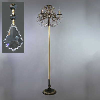 

Торшер Ambiente 2118F/4 PB Leaf Crystal, 2118F/4 PB Leaf Crystal