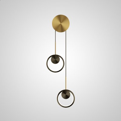 Настенный светильник RISOR BLOCK L2 Black ImperiumLoft 211946-26