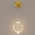 Настенный светильник LUANA WALL Black ImperiumLoft 212036-23