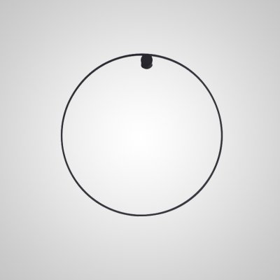 Настенный светильник WILD RING A D30 Black ImperiumLoft 212047-23 Настенный светильник WILD RING A D30 Black ImperiumLoft 212047-23