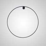 Настенный светильник WILD RING A D80 Black ImperiumLoft 212055-23