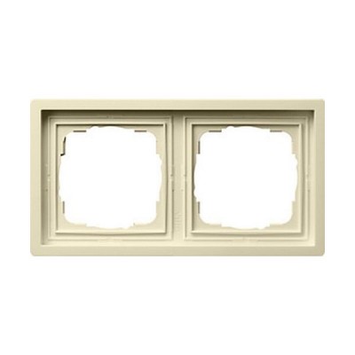 Gira F100 Крем глянц Рамка 2-ая (G212111)