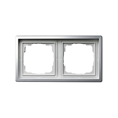 Gira F100 Хром Рамка 2-ая (G212115)