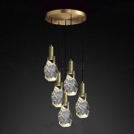 Подвесной светильник GLADYS MORE L5 Диск ImperiumLoft 212157-23