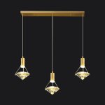 Подвесной светильник GLASGOW MORE L3 Планка ImperiumLoft 212158-23