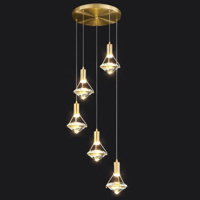 Подвесной светильник GLASGOW MORE L5 ImperiumLoft 212160-23