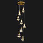 Подвесной светильник GLASGOW MORE L8 ImperiumLoft 212162-23