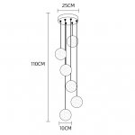 Подвесной светильник FRESH MORE L6 Диск ImperiumLoft 212166-23