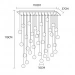Подвесной светильник FRESH MORE L36 Планка ImperiumLoft 212172-23