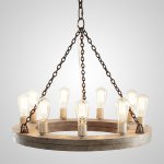 Подвесная люстра Oak D58 ImperiumLoft 212173-23