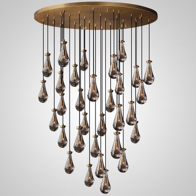 Подвесной светильник MELANY MORE L31 Диск ImperiumLoft 212189-23