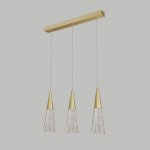 Подвесной светильник MANDORA L3 Brass Планка ImperiumLoft 212209-23