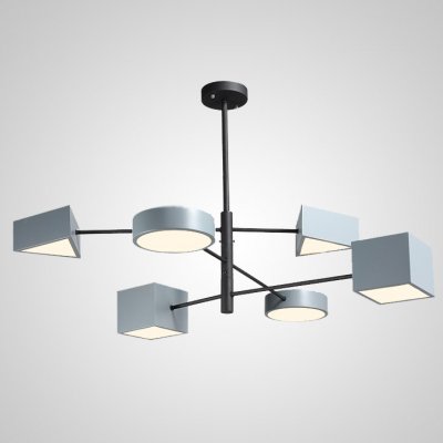 Светодиодная люстра DENIZA L6 Gray ImperiumLoft 212222-26