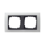 Gira EV Матово-Бел/антрацит Рамка 2-ая (G21224)