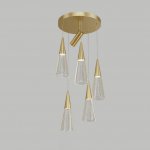 Подвесной светильник MANDORA B L6 Brass ImperiumLoft 212256-23