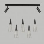 Подвесной светильник MANDORA B L7 Black ImperiumLoft 212258-23