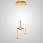 Подвесной светильник CURTISS MORE L3 Brown Диск ImperiumLoft 212265-23