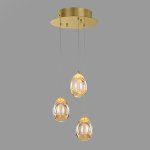 Подвесной светильник LENITA MORE L3 Gold ImperiumLoft 212297-23