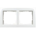 Gira E2 Бел глянц Рамка 2-ая (G21229)