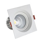 Светильник встраиваемый белый d8,5 h7 Led 7W (4000K) Kink light 2122