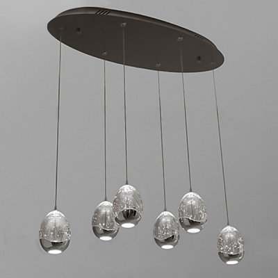 Подвесной светильник LENITA MORE L6 Chrome ImperiumLoft 212300-23