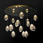 Подвесной светильник LENITA MORE L6 Gold ImperiumLoft 212301-23