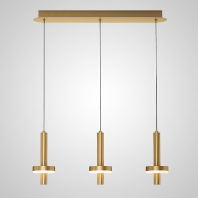 Подвесной светильник FALKA MORE B Gold Планка ImperiumLoft 212310-23