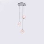 Подвесной светильник STORMS MORE L3 Chrome Диск ImperiumLoft 212322-23