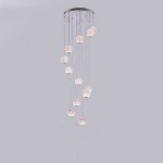 Подвесной светильник STORMS MORE L12 Chrome Диск ImperiumLoft 212333-23