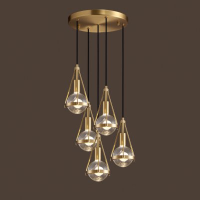 Подвесной светильник EAST MORE L5 Диск ImperiumLoft 212339-23