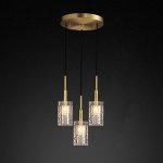 Подвесной светильник VALDIS MORE L3 Диск ImperiumLoft 212340-23
