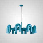 Подвесная люстра FANNY 16 Green ImperiumLoft 212349-23
