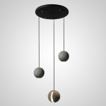 Подвесной светильник PALDIS COMBO L3 Диск ImperiumLoft 212353-23