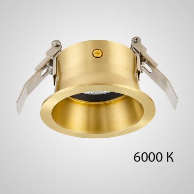 Точечный светильник CALL D9 Brass 6000 К ImperiumLoft 212405-23