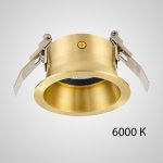 Точечный светильник CALL D9 Brass 6000 К ImperiumLoft 212405-23