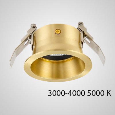Точечный светильник CALL D9 Brass Трехцветный свет ImperiumLoft 212406-23