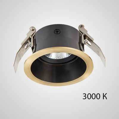 Точечный светильник CALL D9 Black 3000 К ImperiumLoft 212410-23