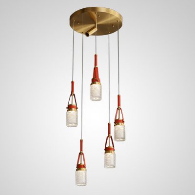Подвесной светильник CHARA COMBO L7 Диск ImperiumLoft 212516-23