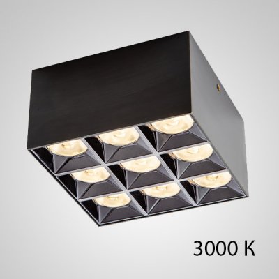 Точечный светильник CUP L12 Black 3000К ImperiumLoft 212547-23